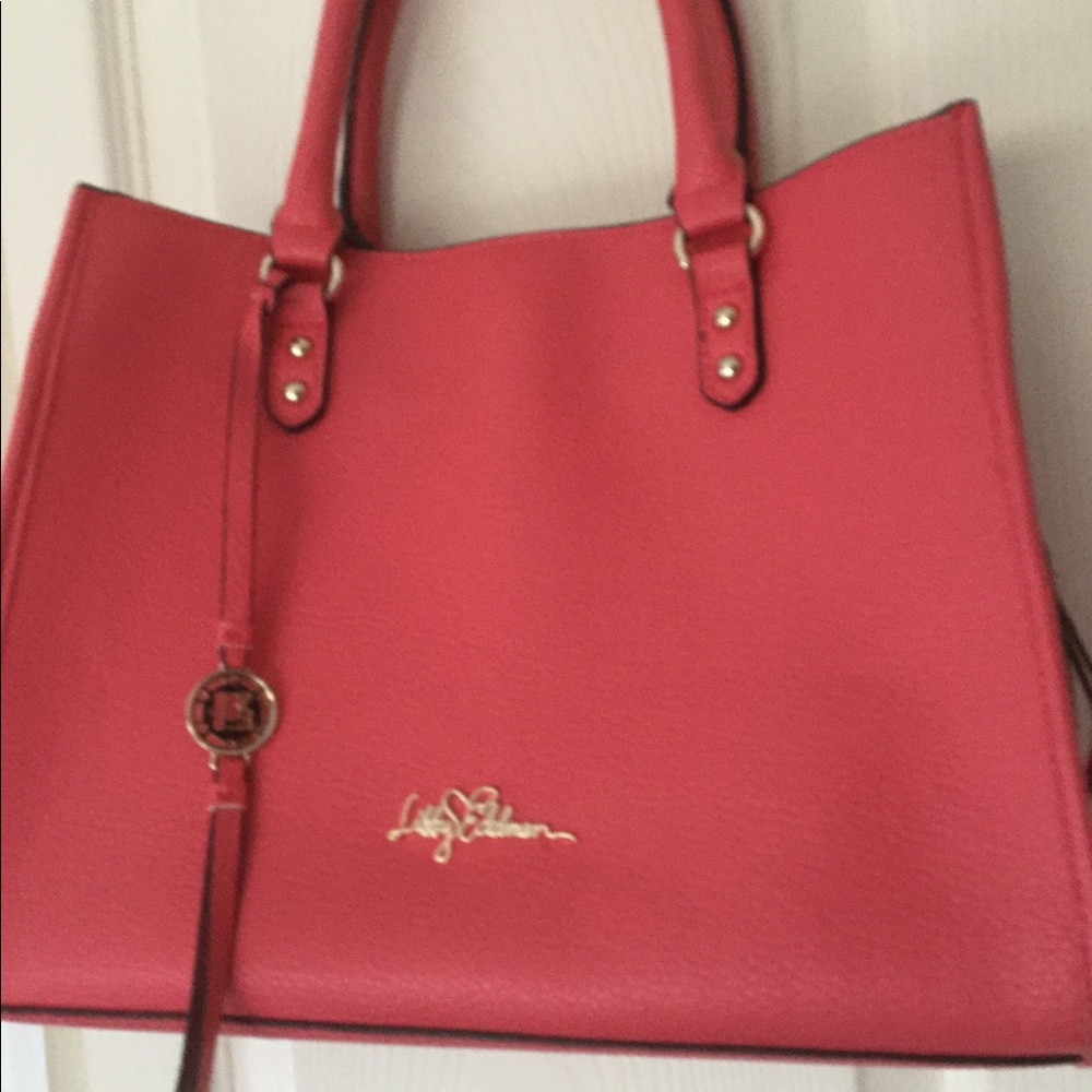 Coral handbag